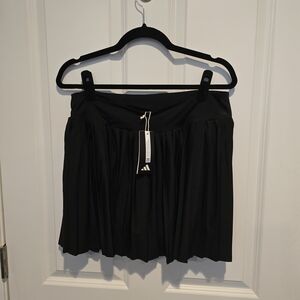 Adidas Black Pleated Skirt